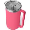 imageYETI Rambler French Press Coffee Maker with GroundsControl FilterTropical Pink