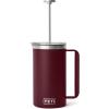 imageYETI Rambler French Press Coffee Maker with GroundsControl FilterWild Vine Red