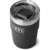 imageYETI Rambler 8 oz Stackable Cup Stainless Steel Vacuum Insulated Espresso Cup with MagSlider LidBlack