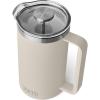 imageYETI Rambler French Press Coffee Maker with GroundsControl FilterCape Taupe