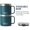 imageYETI Rambler 14 oz Stackable Mug Vacuum Insulated Stainless Steel with MagSlider LidAgave Teal