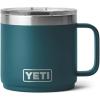 imageYETI Rambler 14 oz Stackable Mug Vacuum Insulated Stainless Steel with MagSlider LidAgave Teal