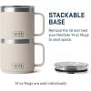 imageYETI Rambler 14 oz Stackable Mug Vacuum Insulated Stainless Steel with MagSlider LidCape Taupe