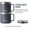 imageYETI Rambler 14 oz Stackable Mug Vacuum Insulated Stainless Steel with MagSlider LidCharcoal