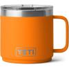 imageYETI Rambler 14 oz Stackable Mug Vacuum Insulated Stainless Steel with MagSlider LidKing Crab