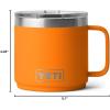 imageYETI Rambler 14 oz Stackable Mug Vacuum Insulated Stainless Steel with MagSlider LidKing Crab