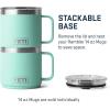 imageYETI Rambler 14 oz Stackable Mug Vacuum Insulated Stainless Steel with MagSlider LidSeafoam