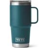 imageYETI Rambler 20 oz Travel Mug Stainless Steel Vacuum Insulated with Stronghold LidAgave Teal