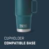 imageYETI Rambler 20 oz Travel Mug Stainless Steel Vacuum Insulated with Stronghold LidAgave Teal