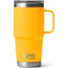 imageYETI Rambler 20 oz Travel Mug Stainless Steel Vacuum Insulated with Stronghold LidAlpine Yellow