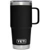 imageYETI Rambler 20 oz Travel Mug Stainless Steel Vacuum Insulated with Stronghold LidBlack