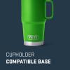 imageYETI Rambler 20 oz Travel Mug Stainless Steel Vacuum Insulated with Stronghold LidCanopy Green