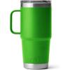 imageYETI Rambler 20 oz Travel Mug Stainless Steel Vacuum Insulated with Stronghold LidCanopy Green