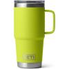 imageYETI Rambler 20 oz Travel Mug Stainless Steel Vacuum Insulated with Stronghold LidChartreuse