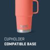 imageYETI Rambler 20 oz Travel Mug Stainless Steel Vacuum Insulated with Stronghold LidCoral