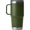 imageYETI Rambler 20 oz Travel Mug Stainless Steel Vacuum Insulated with Stronghold LidHighlands Olive