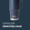 imageYETI Rambler 20 oz Travel Mug Stainless Steel Vacuum Insulated with Stronghold LidNavy