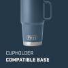 imageYETI Rambler 20 oz Travel Mug Stainless Steel Vacuum Insulated with Stronghold LidNordic Blue