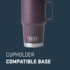 imageYETI Rambler 20 oz Travel Mug Stainless Steel Vacuum Insulated with Stronghold LidNordic Purple