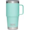 imageYETI Rambler 20 oz Travel Mug Stainless Steel Vacuum Insulated with Stronghold LidSeafoam