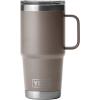 imageYETI Rambler 20 oz Travel Mug Stainless Steel Vacuum Insulated with Stronghold LidSharptail Taupe