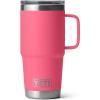 imageYETI Rambler 20 oz Travel Mug Stainless Steel Vacuum Insulated with Stronghold LidTropical Pink