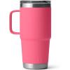 imageYETI Rambler 20 oz Travel Mug Stainless Steel Vacuum Insulated with Stronghold LidTropical Pink