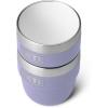 imageYETI Rambler 4 oz Stackable Cup Stainless Steel Vacuum Insulated EspressoCoffee Cup 2 PackCosmic Lilac