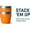 imageYETI Rambler 4 oz Stackable Cup Stainless Steel Vacuum Insulated EspressoCoffee Cup 2 PackKing Crab