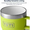 imageYETI Rambler 6 oz Stackable Mug Stainless Steel Vacuum Insulated EspressoCoffee Mug 2 PackChartreuse