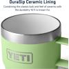 imageYETI Rambler 6 oz Stackable Mug Stainless Steel Vacuum Insulated EspressoCoffee Mug 2 PackKey Lime