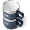 imageYETI Rambler 6 oz Stackable Mug Stainless Steel Vacuum Insulated EspressoCoffee Mug 2 PackNavy