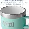 imageYETI Rambler 6 oz Stackable Mug Stainless Steel Vacuum Insulated EspressoCoffee Mug 2 PackSeafoam