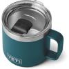 imageYETI Rambler 14 oz Stackable Mug Vacuum Insulated Stainless Steel with MagSlider LidAgave Teal