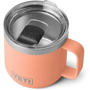 imageYETI Rambler 14 oz Stackable Mug Vacuum Insulated Stainless Steel with MagSlider LidLowcountry Peach