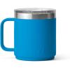 imageYETI Rambler 10 oz Stackable Mug Vacuum Insulated Stainless Steel with MagSlider LidBig Wave Blue