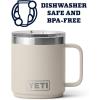 imageYETI Rambler 10 oz Stackable Mug Vacuum Insulated Stainless Steel with MagSlider LidCape Taupe