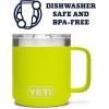 imageYETI Rambler 10 oz Stackable Mug Vacuum Insulated Stainless Steel with MagSlider LidChartreuse