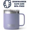 imageYETI Rambler 10 oz Stackable Mug Vacuum Insulated Stainless Steel with MagSlider LidCosmic Lilac