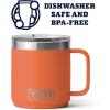 imageYETI Rambler 10 oz Stackable Mug Vacuum Insulated Stainless Steel with MagSlider LidHigh Desert Clay
