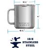 imageYETI Rambler 10 oz Stackable Mug Vacuum Insulated Stainless Steel with MagSlider LidNavy