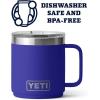 imageYETI Rambler 10 oz Stackable Mug Vacuum Insulated Stainless Steel with MagSlider LidOffshore Blue