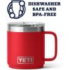 imageYETI Rambler 10 oz Stackable Mug Vacuum Insulated Stainless Steel with MagSlider LidRescue Red