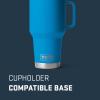 imageYETI Rambler 30 oz Travel Mug Stainless Steel Vacuum Insulated with Stronghold LidBig Wave Blue