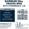 imageYETI Rambler 30 oz Travel Mug Stainless Steel Vacuum Insulated with Stronghold LidKey Lime