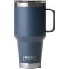 imageYETI Rambler 30 oz Travel Mug Stainless Steel Vacuum Insulated with Stronghold LidNavy