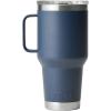 imageYETI Rambler 30 oz Travel Mug Stainless Steel Vacuum Insulated with Stronghold LidNavy