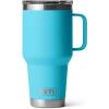 imageYETI Rambler 30 oz Travel Mug Stainless Steel Vacuum Insulated with Stronghold LidReef Blue