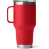 imageYETI Rambler 30 oz Travel Mug Stainless Steel Vacuum Insulated with Stronghold LidRescue Red