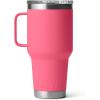 imageYETI Rambler 30 oz Travel Mug Stainless Steel Vacuum Insulated with Stronghold LidTropical Pink